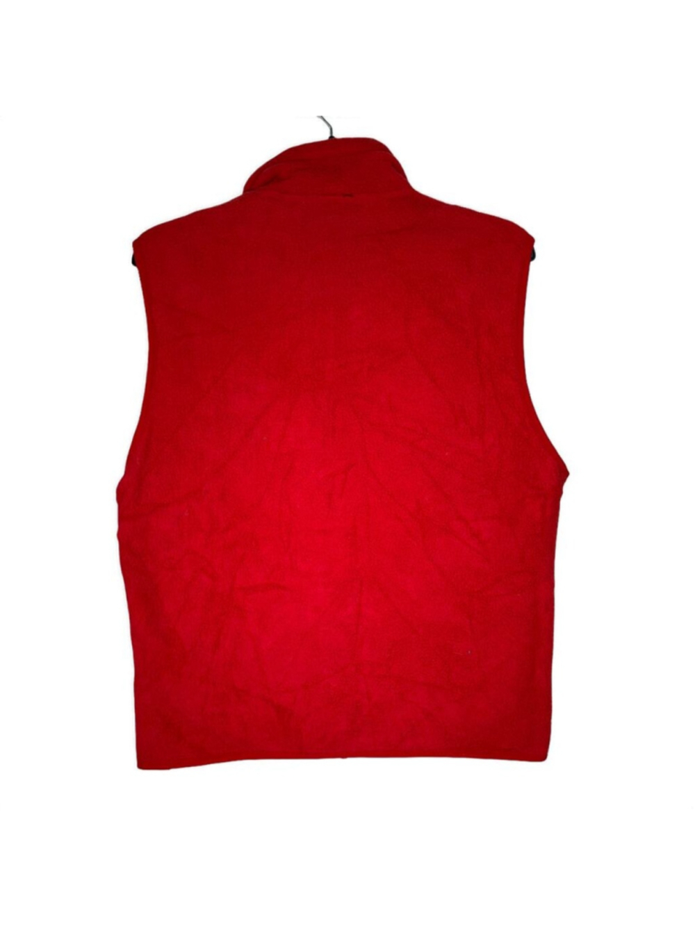 Patagonia Synchilla Fleece Vest Red Mens Small Full Zip Outdoor Gorpcore - Picture 3 of 5
